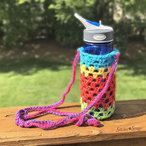 Free Printable Crochet Water Bottle Holder Pattern